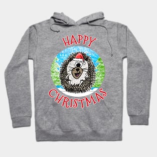 Christmas Hedgehog Wildlife Xmas 2022 Hoodie